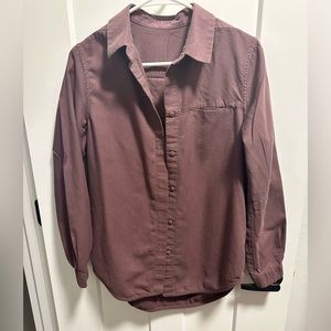 Lulemon button down shirt.  Size 6